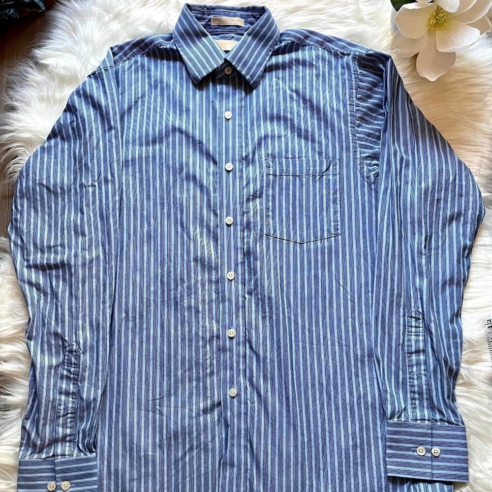 Michael Kors Men's Button Down Long Sleeve SZ M
